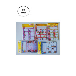 1012 DERS PROGRAMLI ETİKET